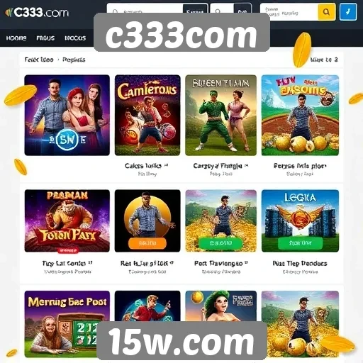 Promoções e bônus atraentes do site c333com